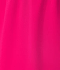 Caroline Rose Matte Crepe Pull-On Straight Leg Pants