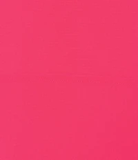 Caroline Rose Tabi Crepe Scoop Neck Roll Tab Elbow Sleeve Dress