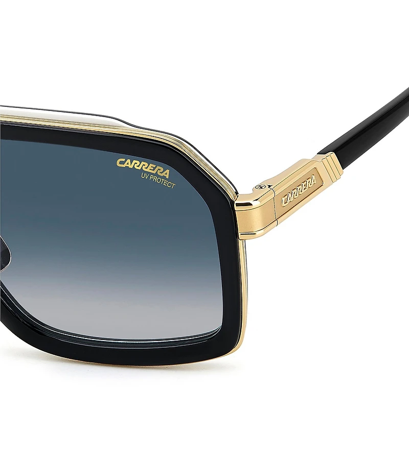 Carrera Men's 1053/S/TI 60mm Rectangle Sunglasses