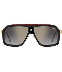 Carrera Men's 1053/S/TI 60mm Rectangle Sunglasses
