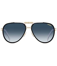 Carrera Men's 1076/S/US 61mm Aviator Sunglasses