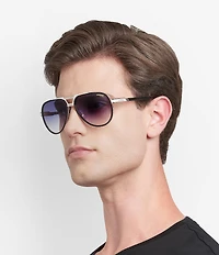 Carrera Men's 1076/S/US 61mm Aviator Sunglasses