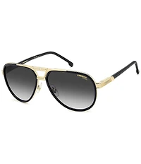Carrera Men's 1076/S/US 61mm Aviator Sunglasses