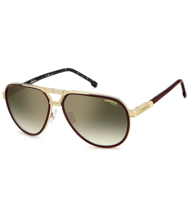 Carrera Men's 1076/S/US 61mm Aviator Sunglasses