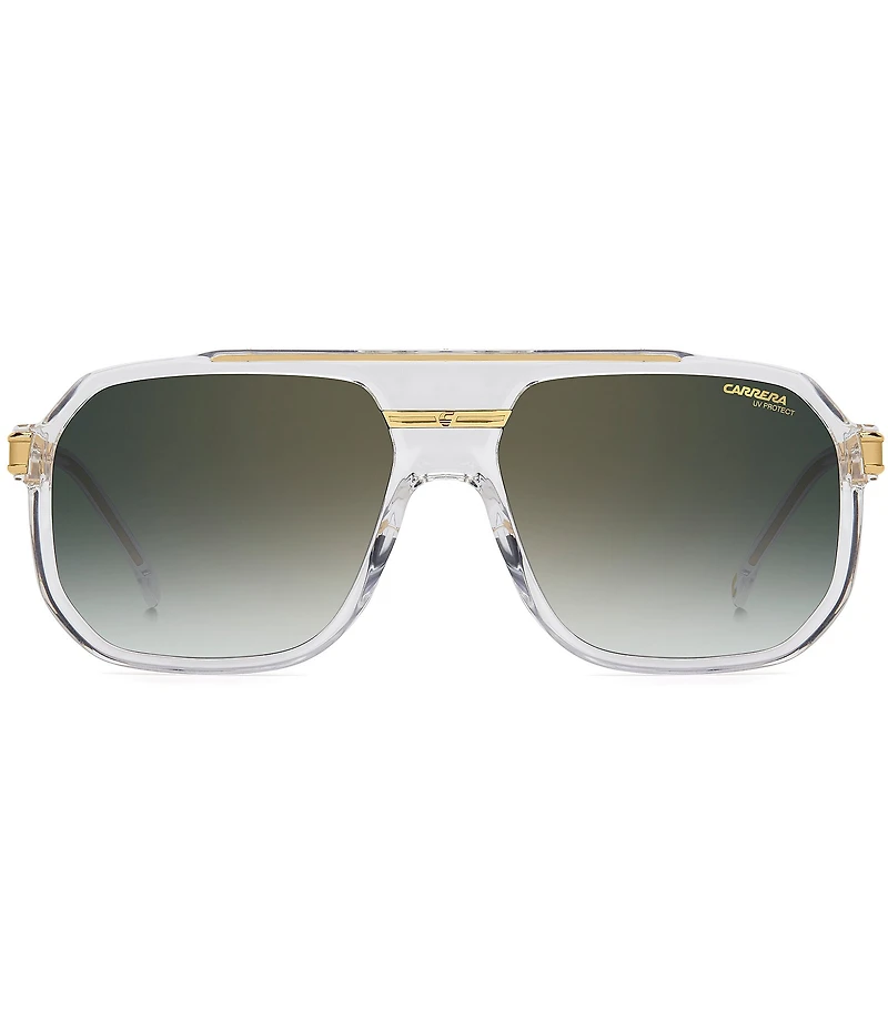 Carrera Men's 1077/S/US 60mm Rectangle Sunglasses