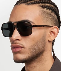 Carrera Men's 350/S 58mm Square Sunglasses