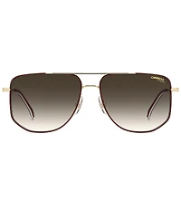 Carrera Men's 355/S 59mm Rectangle Sunglasses