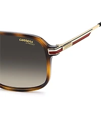 Carrera Men's 390/S 59mm Rectangle Sunglasses
