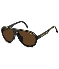 Carrera Men's C Sport 09/S 57mm Aviator Sunglasses