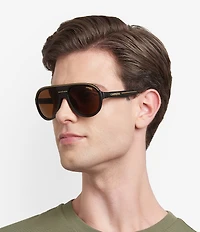 Carrera Men's C Sport 09/S 57mm Aviator Sunglasses