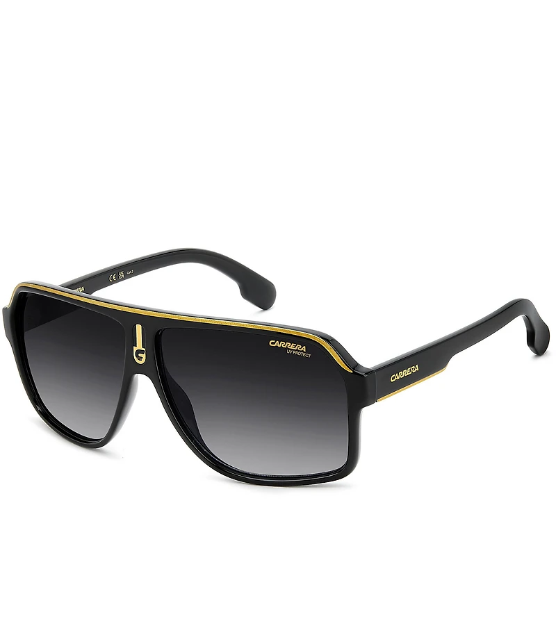 Carrera Men's CA1001 62mm Rectangle Sunglasses
