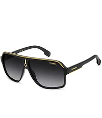 Carrera Men's CA1001 62mm Rectangle Sunglasses