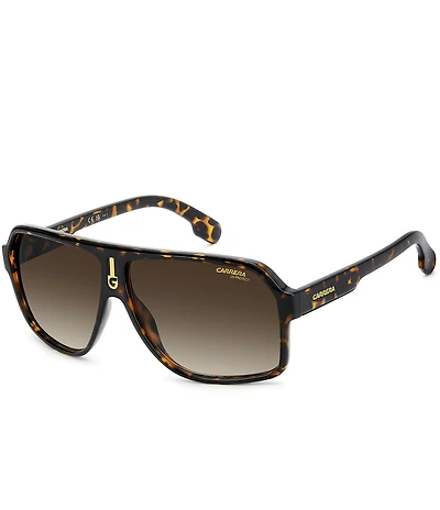 Carrera Men's CA1001 62mm Rectangle Sunglasses