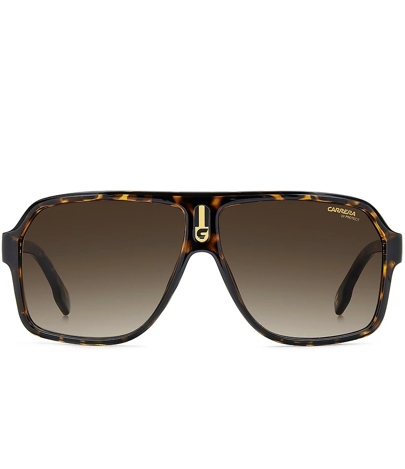 Carrera Men's CA1001 62mm Rectangle Sunglasses