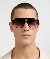 Carrera Men's CA375 59mm Navigator Sunglasses