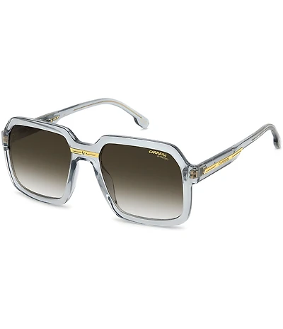 Carrera Men's Victory C 08/S 56mm Transparent Square Sunglasses