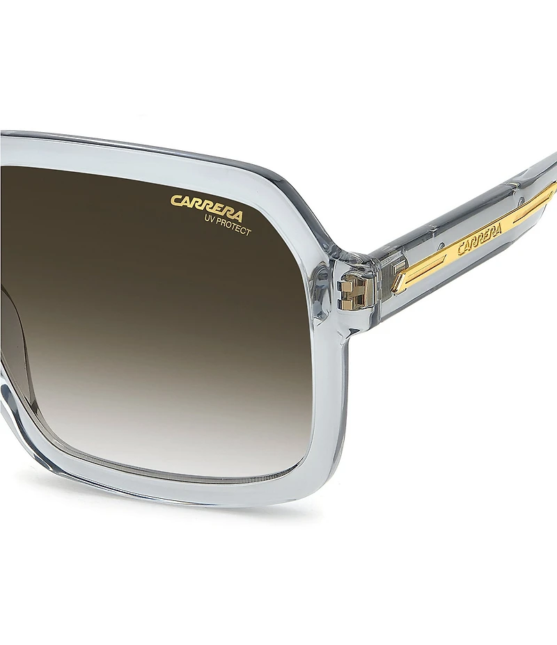 Carrera Men's Victory C 08/S 56mm Transparent Square Sunglasses