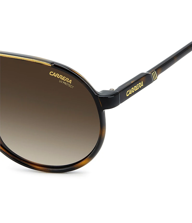 Carrera Unisex Champion 62mm Aviator Sunglasses
