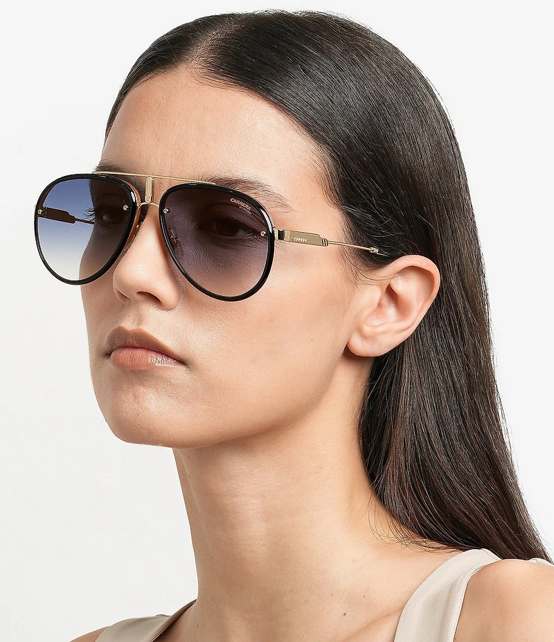 Carrera Unisex Glory 58mm Aviator Sunglasses