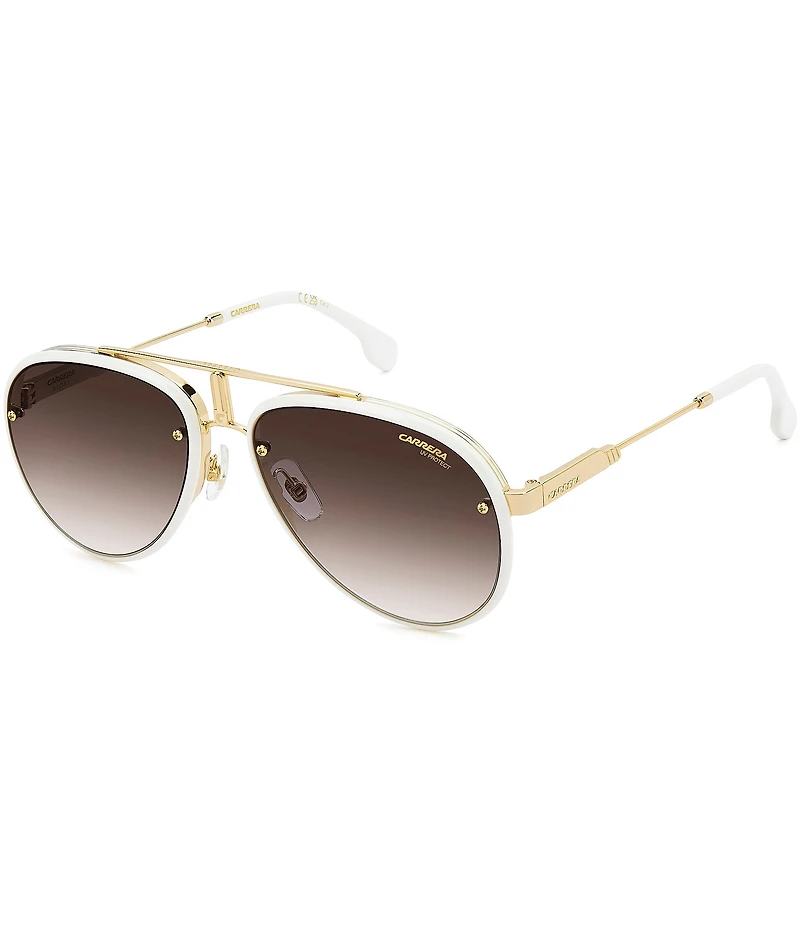 Carrera Unisex Glory 58mm Aviator Sunglasses
