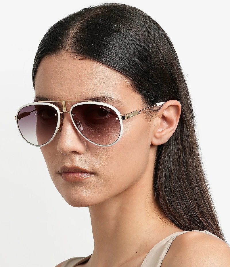Carrera Unisex Glory 58mm Aviator Sunglasses
