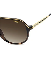 Carrera Unisex Safari 62mm Rectangle Sunglasses