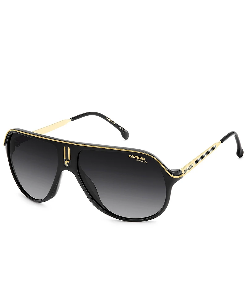 Carrera Unisex Safari 62mm Rectangle Sunglasses