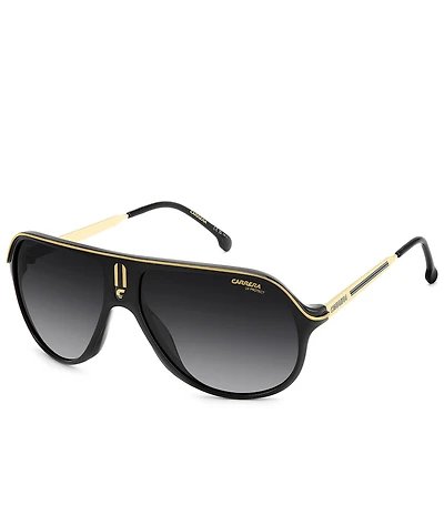 Carrera Unisex Safari 62mm Rectangle Sunglasses