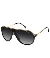 Carrera Unisex Safari 62mm Rectangle Sunglasses