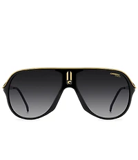 Carrera Unisex Safari 62mm Rectangle Sunglasses