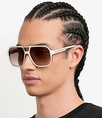 Carrera Unisex Victory C 01/S 60mm Aviator Sunglasses