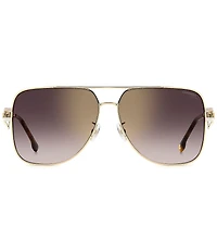 Carrera Women's CA3100 63mm Mirrored Square Sunglasses