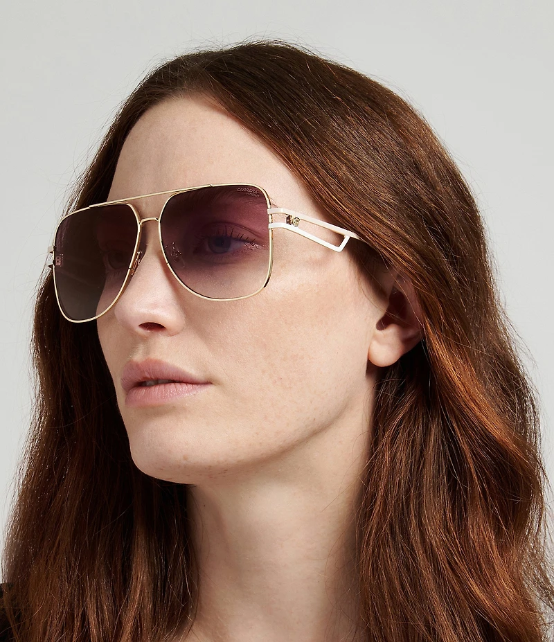 Carrera Women's CA3100 63mm Mirrored Square Sunglasses