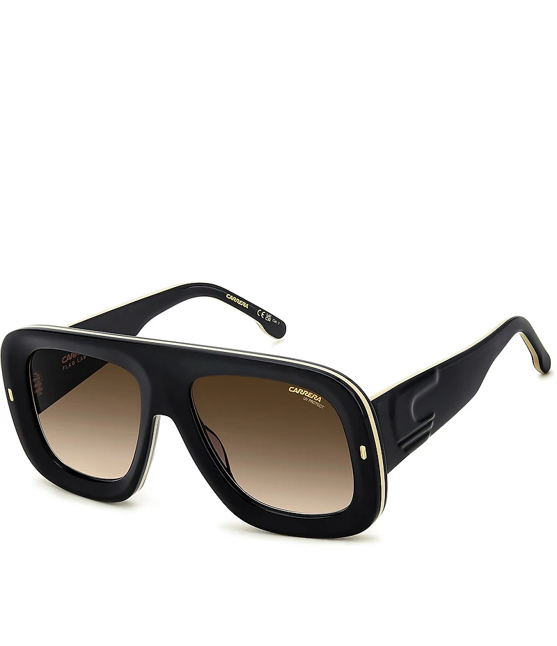 Carrera Women's Flaglab 18 57mm Statement Square Sunglasses