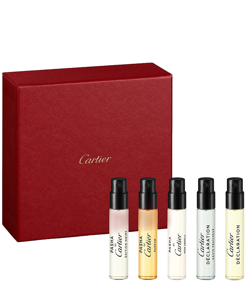 Cartier Masculine Fragrance 5-Piece Discovery Set