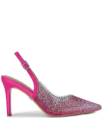 Carvela Lovebird Embellished Vinyl Slingback Dress Pumps