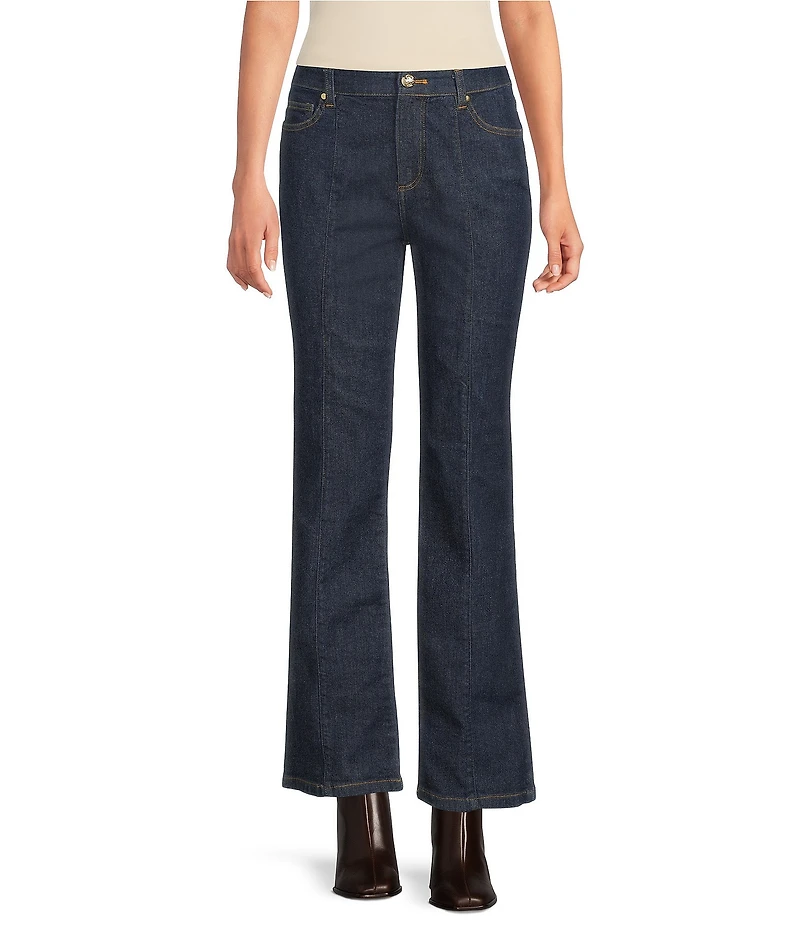 CeCe High Waist Flare Wide Leg Cargo Jeans