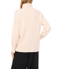 CeCe Long Sleeve Turtleneck Bow Sweater