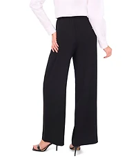 CeCe Satin Drawstring Wide Leg Pants