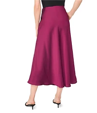 CeCe Satin Maxi Slip Skirt