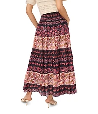 CeCe Smock Waist Maxi Skirt
