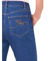 CeCe Stretch Denim Flare Leg Jeans