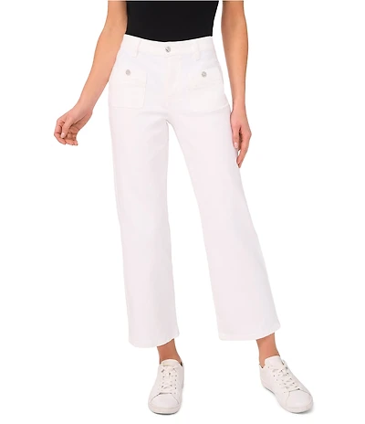 CeCe Wide Leg Ankle Pants