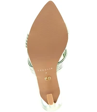 Cecelia New York Adly Metallic Banded Mule Sandals