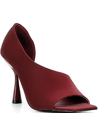 Cecelia New York Carry Satin d'Orsay Peep Toe Dress Pumps