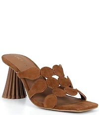 Cecelia New York Jessica Suede Dress Mules