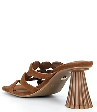 Cecelia New York Jessica Suede Dress Mules