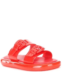 Cecelia New York Jump Jelly Buckle Slide Sandals