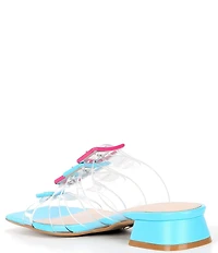 Cecelia New York Ludlow Banded Vinyl Slide Sandals