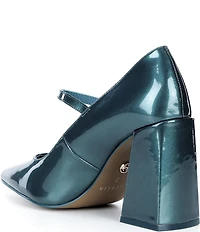 Cecelia New York Mislead Patent Leather Mary Jane High Heel Pumps